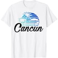 thumbnail image 1 of Cancun Mexico Beach Palm Tree T-Shirt Party Destination Gift, 1 of 2