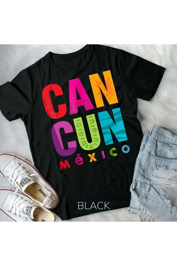 Cancun Mexico Unisex Form T-Shirt
