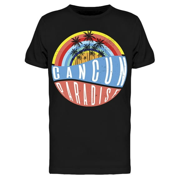 Cancun Mexico Vintage T-Shirt Men -Image by Shutterstock, Male Large