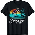 thumbnail image 1 of Cancun Souvenir Mexico Vacation Matching Family Group T-Shirt, 1 of 3