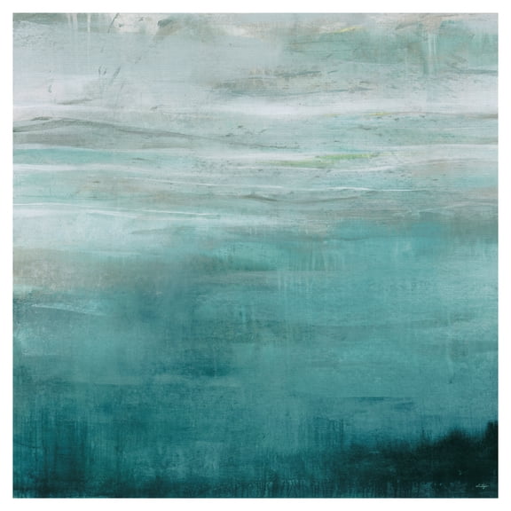 Cancun Teal by Santiago Canvas Art Print