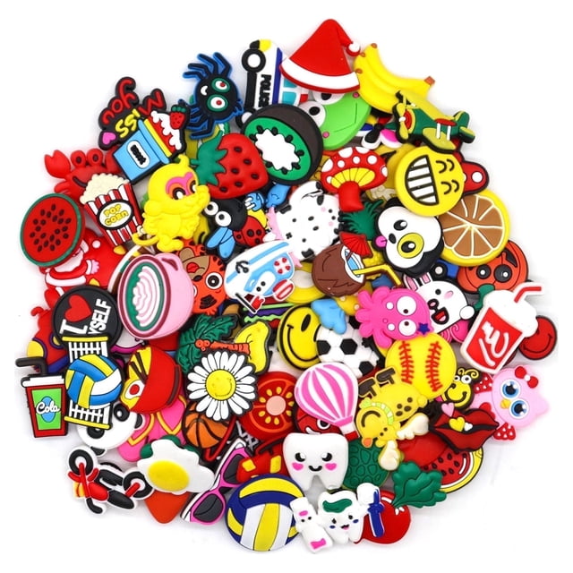 Croc Charms, 100 Pack  