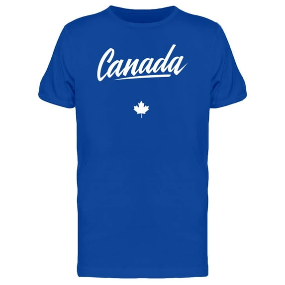 Canda Cool Maple Leaf Doodle T-Shirt Men -Image by Shutterstock, Male Medium