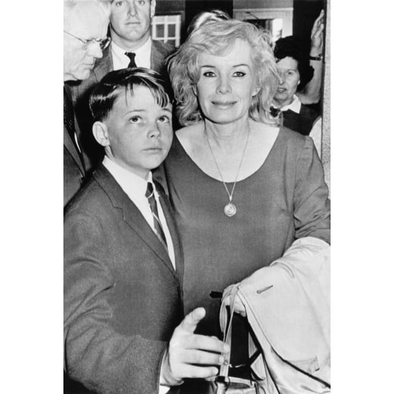 Candace Mossler And Her Son Edward During Her Trial For The Murder Of Her Husband History (18 x 24)