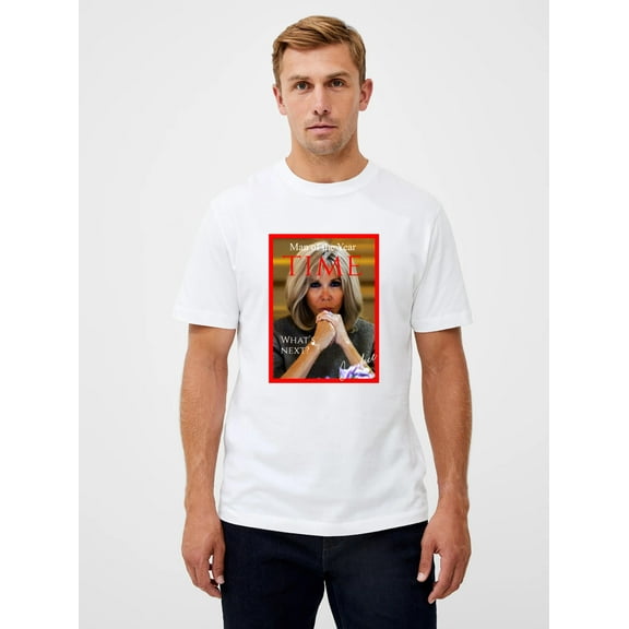 Candace Owens T Shirt Brigitte Macron Man Of The Year T Conservative Pundit Jean V40182, for men & women, up to size 5XL