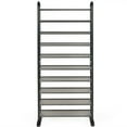 thumbnail image 1 of Canddidliike 10-Tier Free-Standing Metal Frame Shoe Rack, Multi-Functional Shoe Rack & Storage Organizer for Entryway Closet, 1 of 8