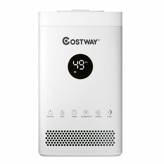 Canddidliike 3.5L Quiet Top Fill Air Humidifier with Multiple Mode, for Plants and Whole House, Built-in Humidity Sensor, Essential Oil Diffuser, Whisper Quiet