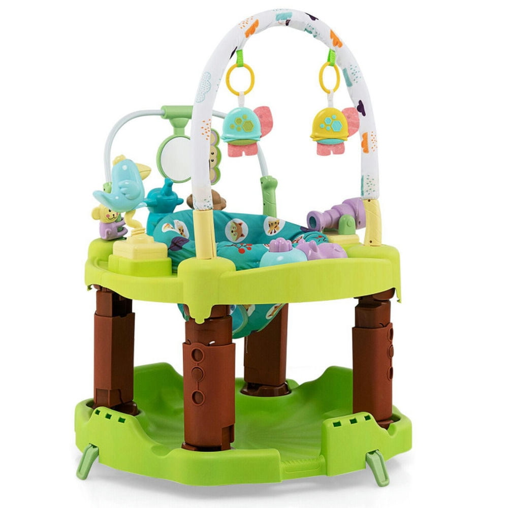 Canddidliike 3-in-1 Baby Activity Center with 3-position for 0-24 Months-Green, Canddidliike 3-in-1 Baby Activity Center with 3-position for 0-24 Months-Green,