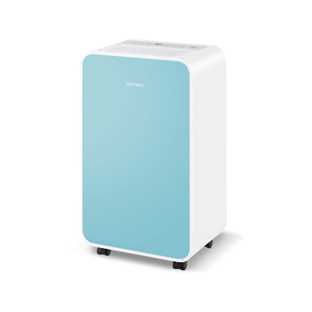 Canddidliike 32 Pints/Day Portable Quiet Dehumidifier for Rooms up to 2500 Sq. Ft-Blue, Dehumidifier for Large Room and Basements