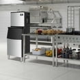 thumbnail image 1 of Canddidliike 353LBS/24H Split Commercial Ice Maker with 198 LBS Storage Bin, Electric Portable Compact Countertop Automatic Ice Cube Maker Machine for Home/Kitchen/Office, 1 of 12
