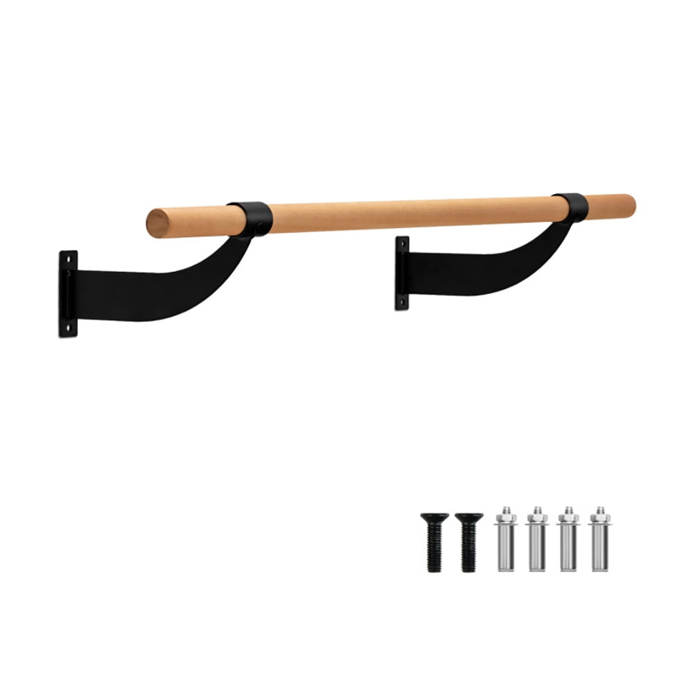Canddidliike 4 Feet Wall-Mounted Ballet Barre for Yoga-Black, Home, Studio or Gym Exercise Equipment for Kids & Adults Canddidliike 4 Feet Wall-Mounted Ballet Barre for Yoga-Black, Home, Studio or Gym Exercise Equipment for Kids & Adults