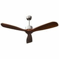 thumbnail image 1 of Canddidliike 52 Inch Modern Brushed Nickel Finish Ceiling Fan with Remote Control,, 1 of 8