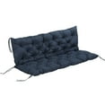 thumbnail image 1 of Canddidliike 59" x 38" Tufted Bench Cushion, 3-Seater Replacement for Swing Chairr, Patio Sofa/Couch, Outdoor Furniture, Dark Gray, 1 of 7