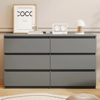 ariana grande grey dress Hampton 6 Drawer Dresser / 3 Color Finishes – Camaflexi