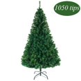 thumbnail image 1 of Canddidliike 6FT Christmas Tree Artificial Tree Xmas Tree with Metal Stand,1050 Branches for Holiday Decorations - Green, 1 of 7