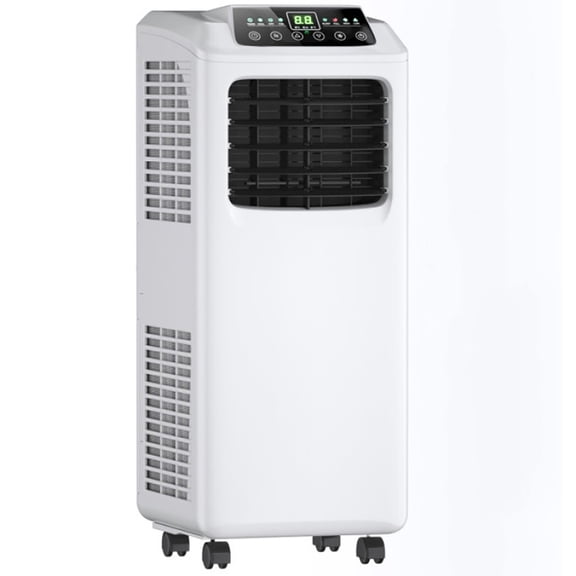 Canddidliike 9000 BTU Portable Air Conditioner with Built-in Dehumidifier and Remote Control, Room Air Conditioner with Remote Control,Dehumidifier