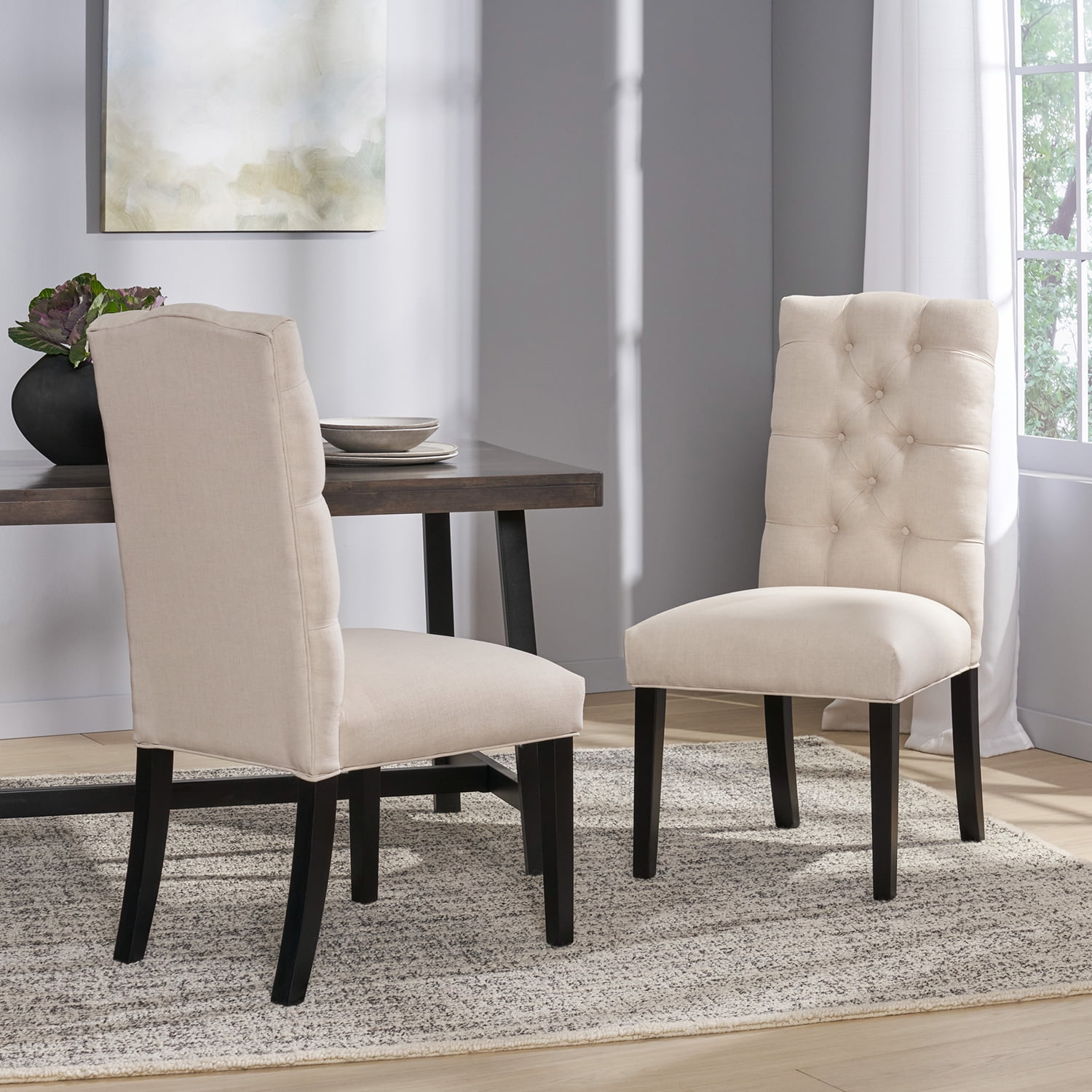 Canddidliike Dining Chairs Set of 2, Upholstered Modern Dining Room ...