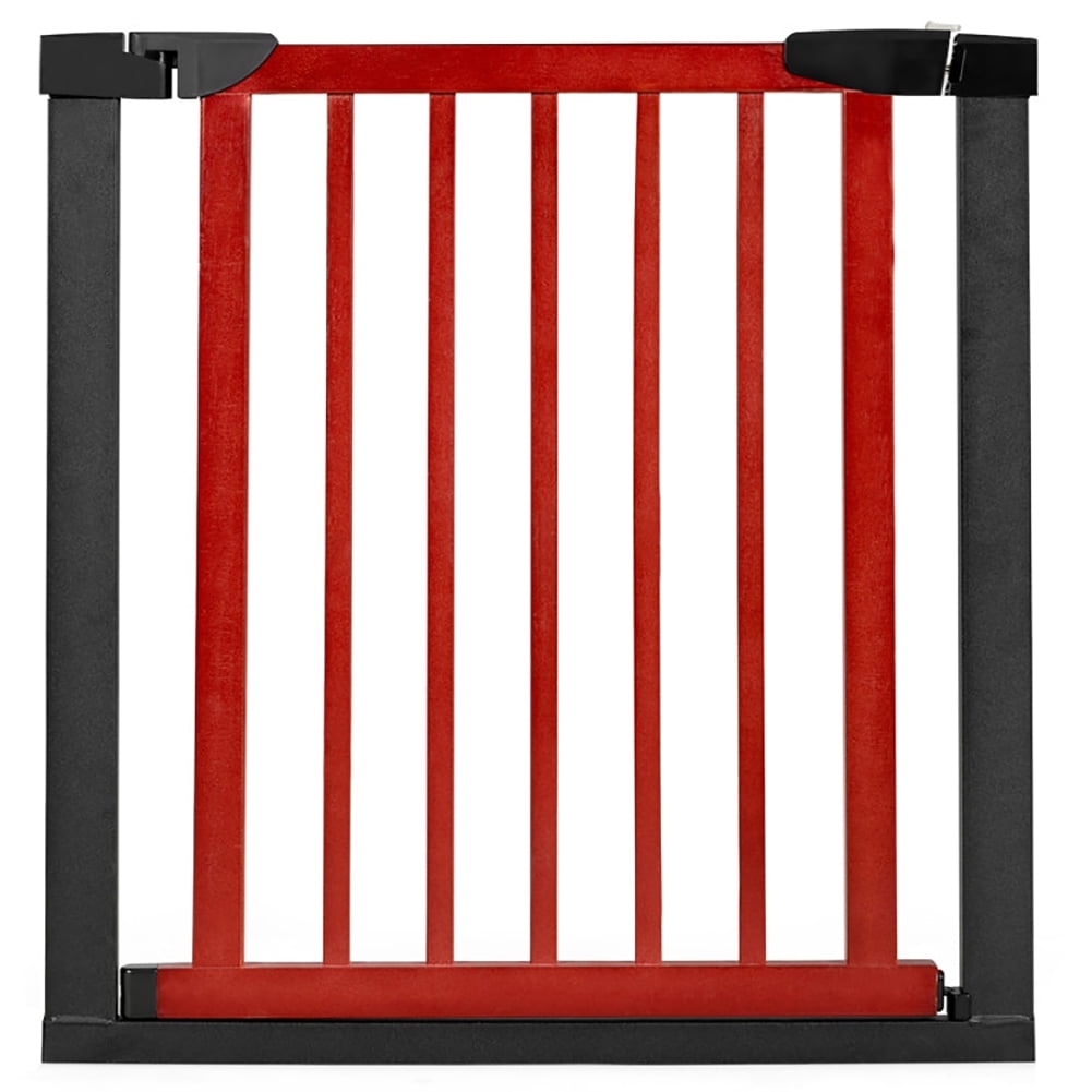 Canddidliike Extendable Safety Gate for Baby and PetRed,Freestanding