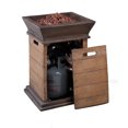 thumbnail image 1 of Canddidliike Outdoor Patio Square Propane Gas Fire Table with Auto-Ignition Fire Pit, Adjustable Flame - Ceramic Tile, 1 of 6
