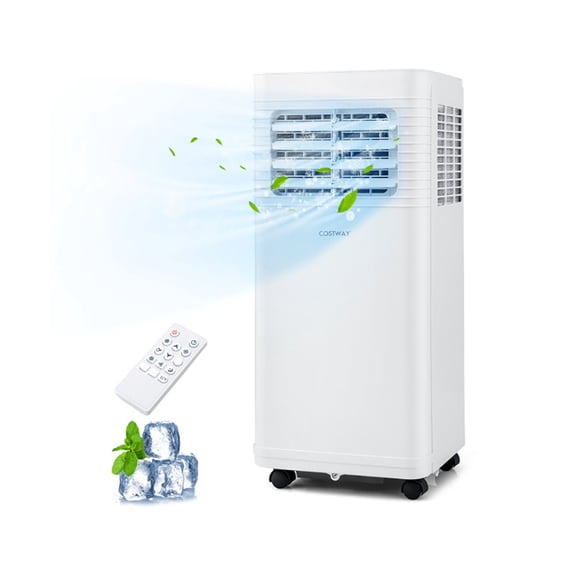 Canddidliike Portable Air Conditioner 8000/9000 BTU 3 in 1 AC Unit with Fan and Dehumidifier-8000 BTU, Room Air Conditioner with Remote Control,Dehumidifier