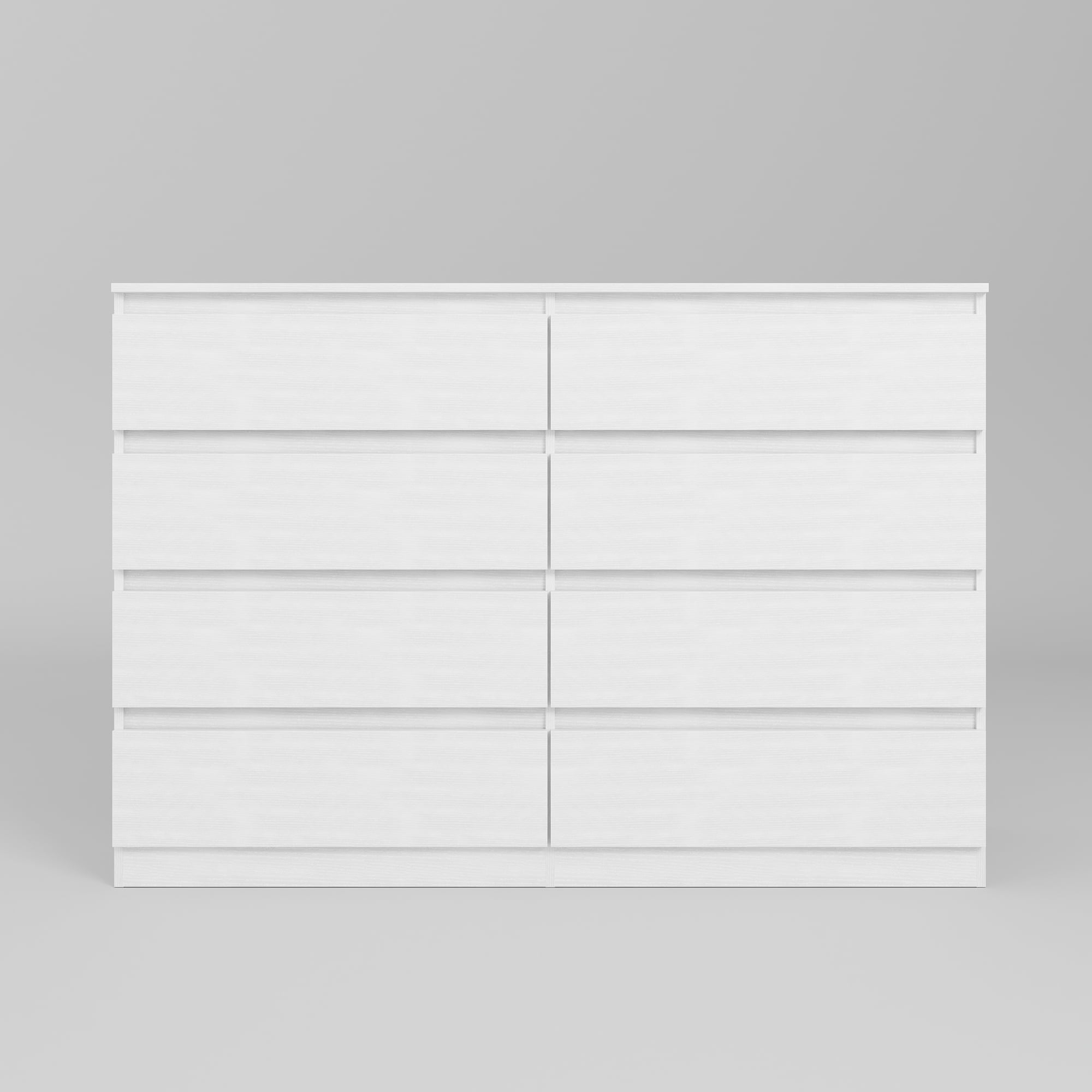 Canddidliike Storage Dresser Furniture Unit, 8 Drawer Tall Standing Organizer for Bedroom, Closet - White Canddidliike Storage Dresser Furniture Unit, 8 Drawer Tall Standing Organizer for Bedroom, Closet - White