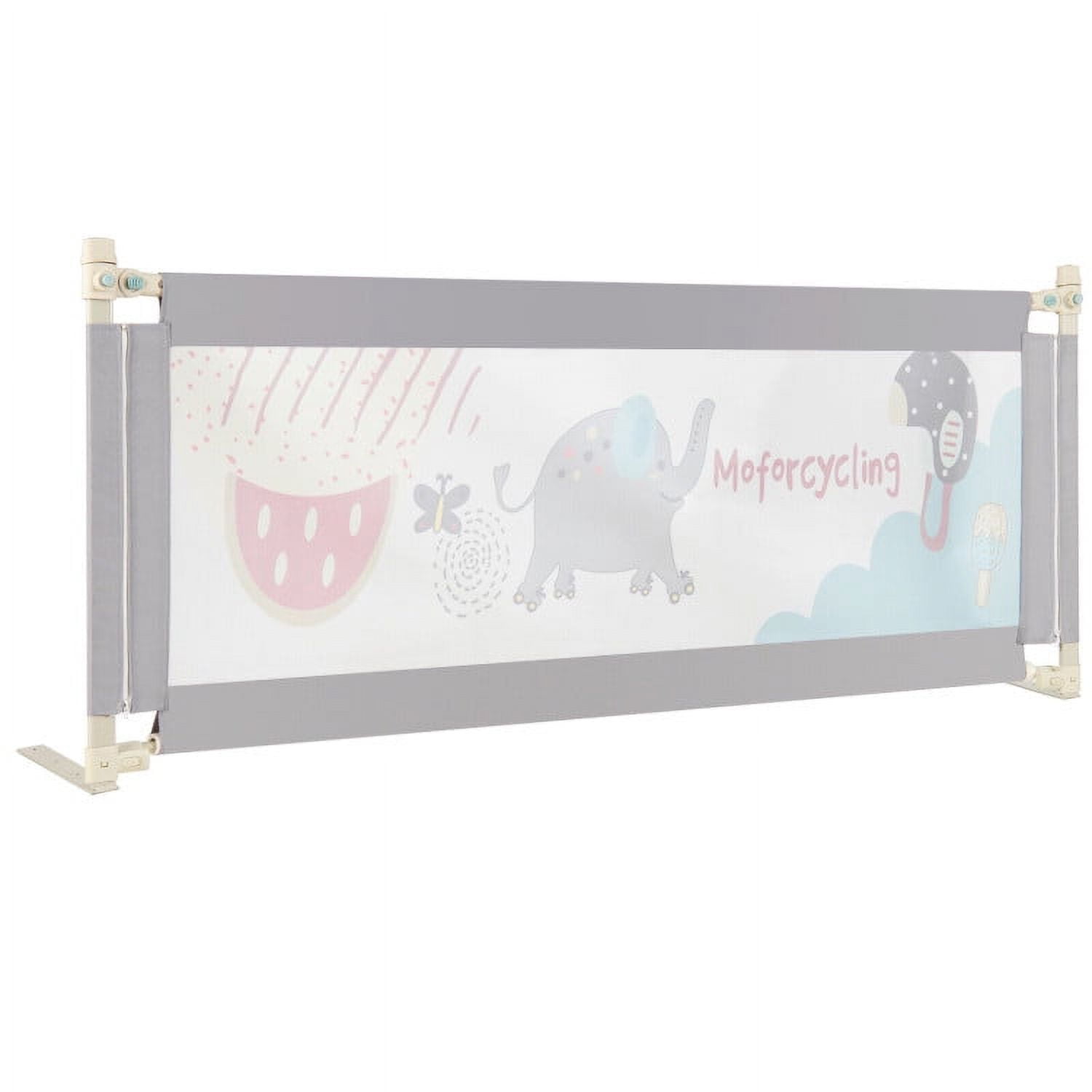 Canddidliike Vertical Lifting Baby Bed Rail with Lock-L, Toddler Bed Rails for Queen, King, Twin, and Bunk Size Beds Canddidliike Vertical Lifting Baby Bed Rail with Lock-L, Toddler Bed Rails for Queen, King, Twin, and Bunk Size Beds