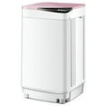 thumbnail image 1 of Canddidliike Washing Machine with Barrel Light Function, Full-Automatic Washing Machine with Built-in Barrel Light, Washing Machine with Energy-saving Design for Indoor, Pink, 1 of 11