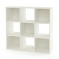 thumbnail image 1 of Canddidliike Wooden Kids Bookcase with Storage Cubbies and Anti-toppling Devices-White, Toy Storage Organizer for Kids, Boys, Girls, Nursery, 1 of 9