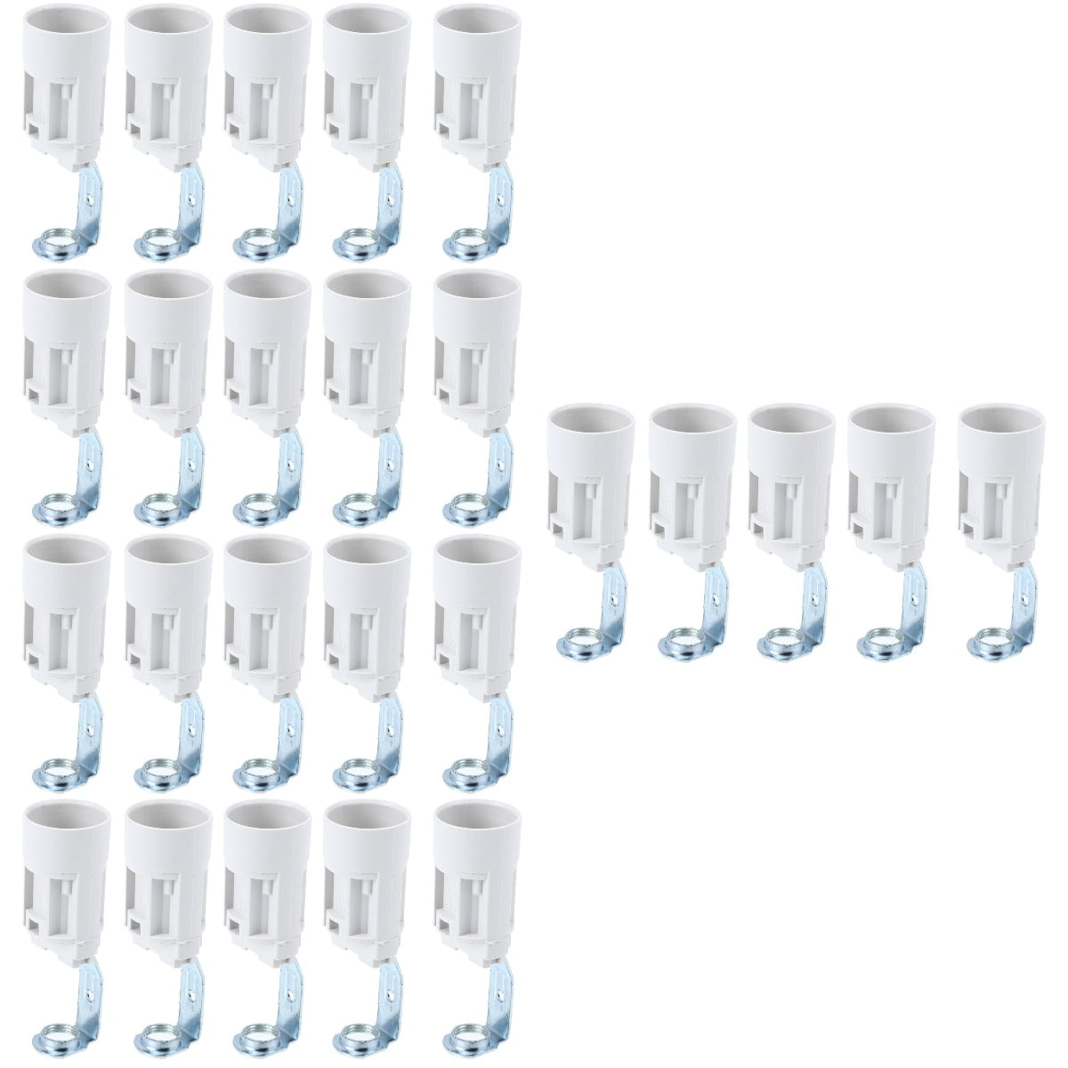 Candelabra Base Lamp Holder Light Bulb E14 Bracket Socket Extender