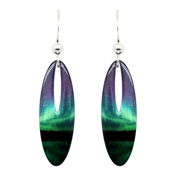 Candelabra Heidi Pinkerton Earrings by d'ears Non-Tarnish Sterling Silver French Hook Ear Wire