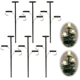 thumbnail image 1 of Candelabra Tree Topper for Christmas,Black Triple Tree Topper, Tree Topper Candle Holder, 3 Tier Candle Holder, Christmas Topper Unique, Light up Christmas Tree, Indoor Bedroom Tableware Kitchen, 1 of 1