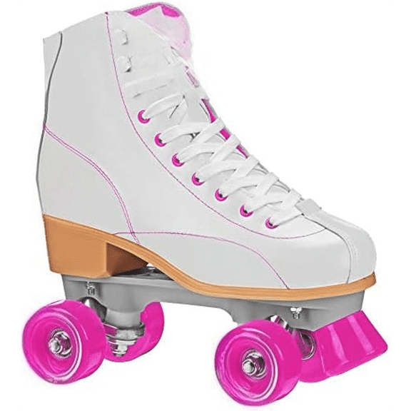 Candi Grl Sabina Roller Skates, White/Pink, Size 04$$Sport & Recreation Other