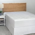 thumbnail image 1 of Candice Olson  Luxury Cotton Mattress Pad 300 Thread Count - white Full, 1 of 5