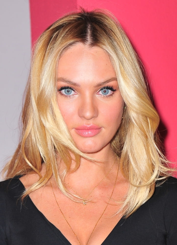 Candice Swanepoel At In-Store Appearance For VictoriaS Secret Very Sexy Tour Hits Nyc Canvas Art - (16 x 20)