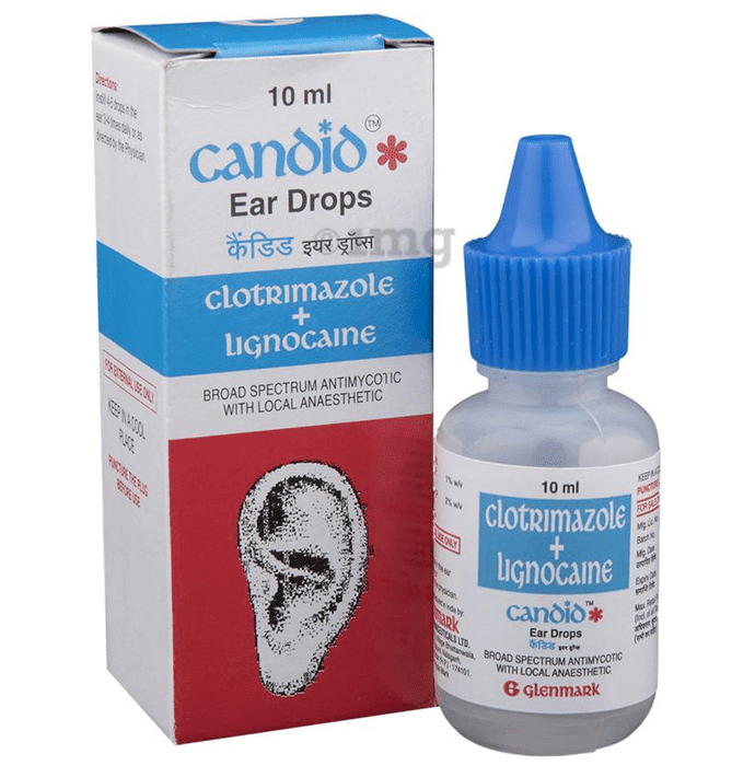 Candid Ear Drop 10ml Treatment of Fungal Infections in the Ear