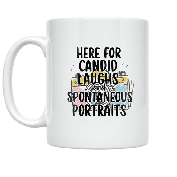 Candid Photography Art - Candid Portrait Enthusiast - 11 oz Ceramic Coffee Mug