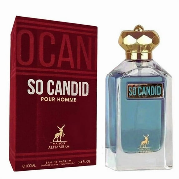 Candid Pour Homme Eau De Parfum by Fragrance World 100ml 3.4 FL OZ