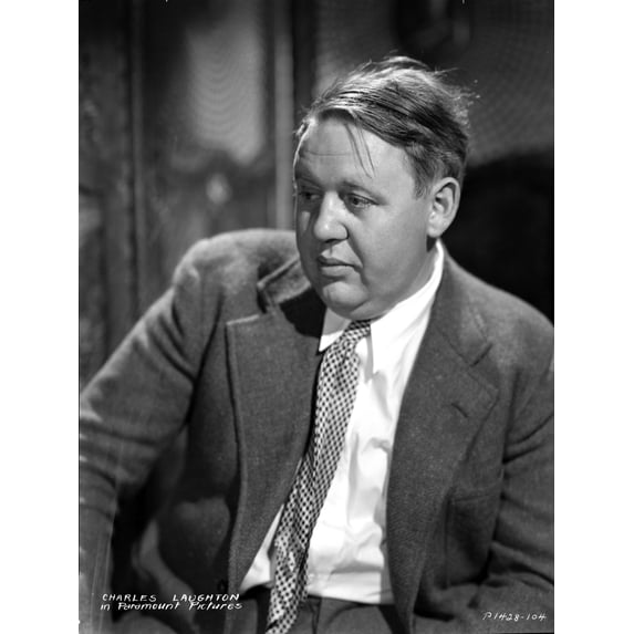 Candid of Charles Laughton Photo Print (24 x 30)