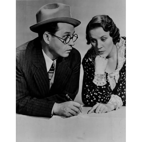 Candid of Fibber McGee and Molly Photo Print (24 x 30)