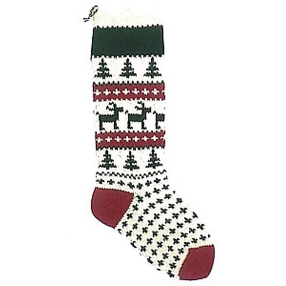 Candide Wool Yarn Christmas Stocking Knitting Kit (105 - Reindeer)