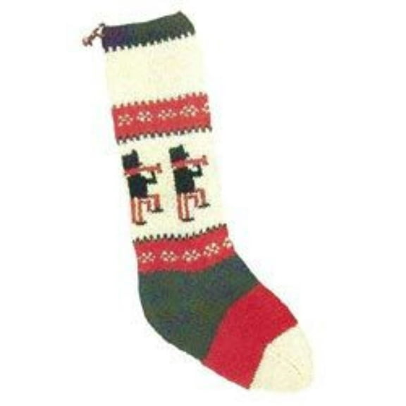 Candide Wool Yarn Christmas Stocking Knitting Kit (402 - Toy Soldiers)