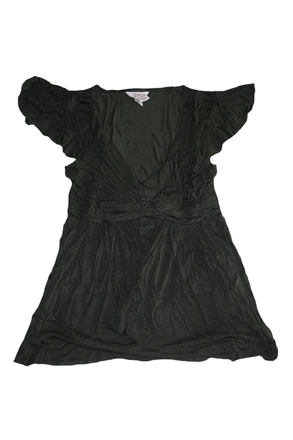 Junior Women's Dark Green Sweet Escape Shirt (Xsmall)