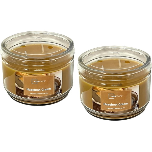 Candle 2-Pack (Hazelnut Cream)