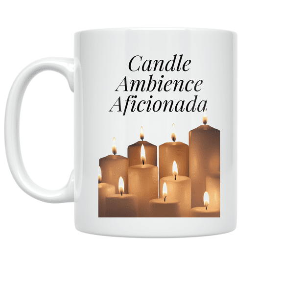 Candle Ambience Aficionado - Candle Lover - 11 oz Ceramic Coffee Mug