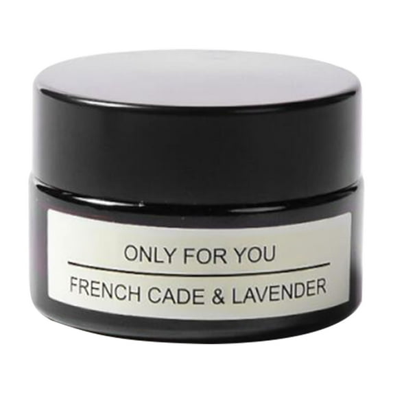 Candle Aromatherapy Soy Wax Creative Test Frag-rance Glass Candle Holder/ Scented Candle Glass Holder French Juniper and Lavender