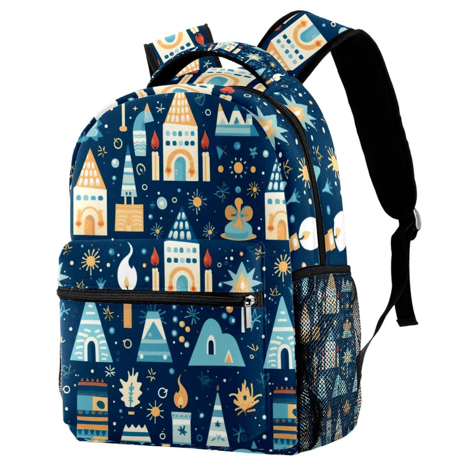 Candle Backpack Lightweight Bookbag Travel Rucksack Laptop Daypack for