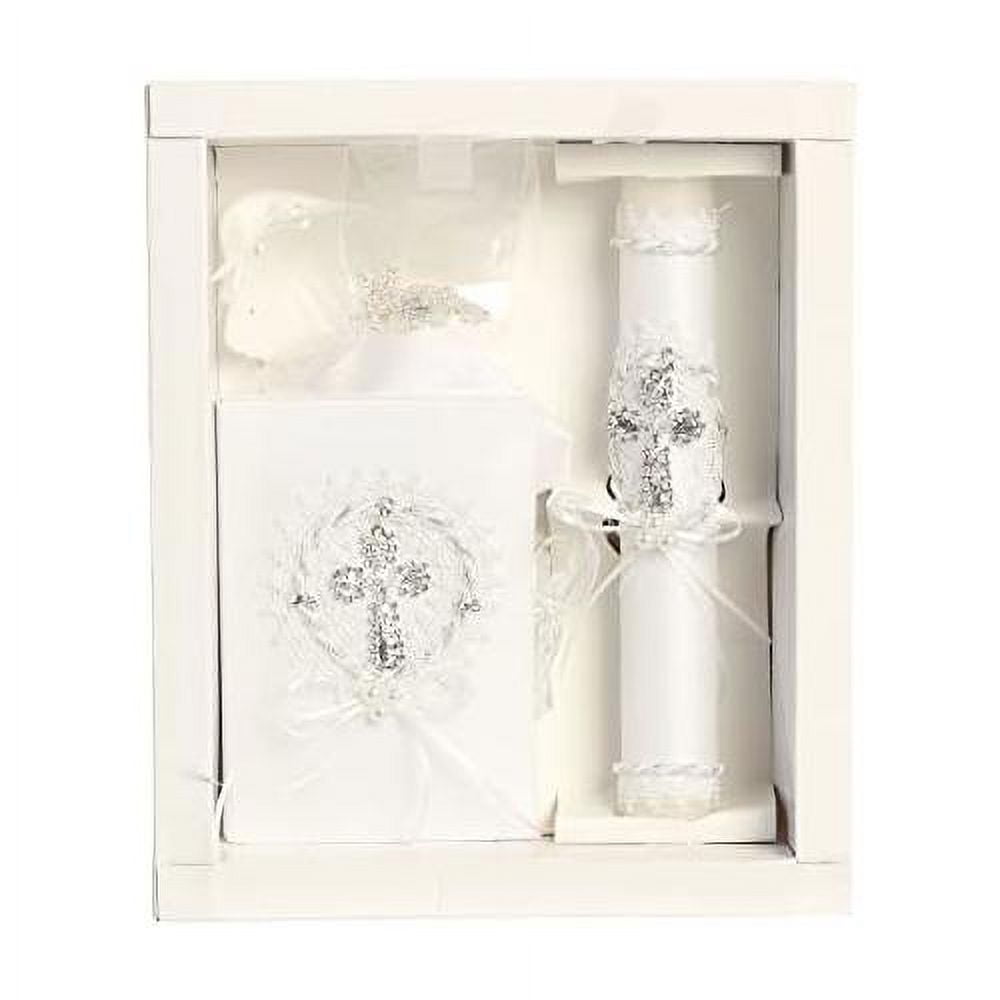 Candle Baptism Candle Set Girl Catholic Baptism Candle Set For Boys