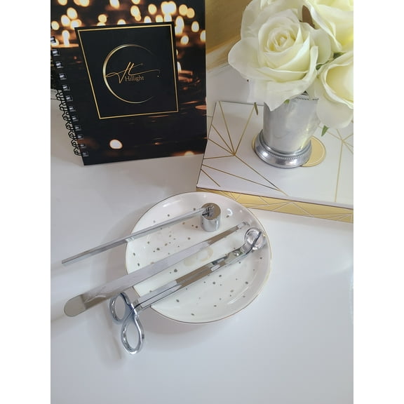 Candle Care Tool Kit - Silver
