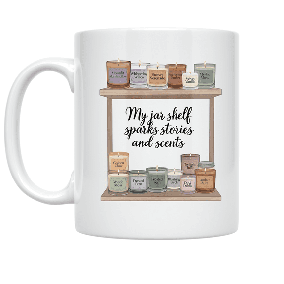 Candle Collecting Decor - Candle Lover - 11 oz Ceramic Coffee Mug