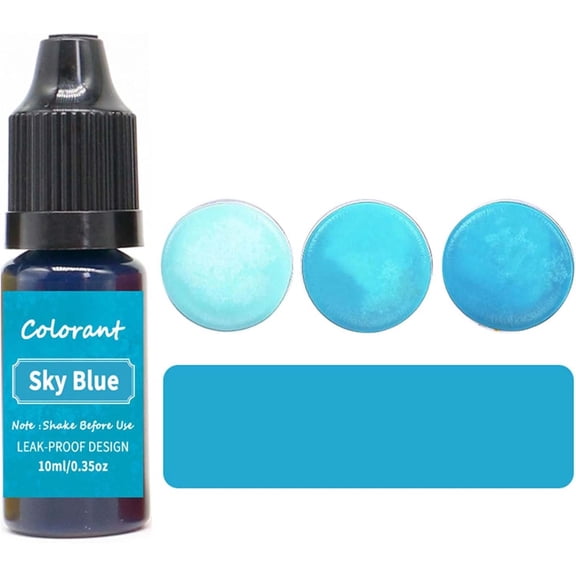 Candle Dyes, Liquid Wax Tint for Soy Candle Making, Odorless Formula, Heat Resistant, Easy Mix Drops, 16-Color Set, 10 ml Bottles